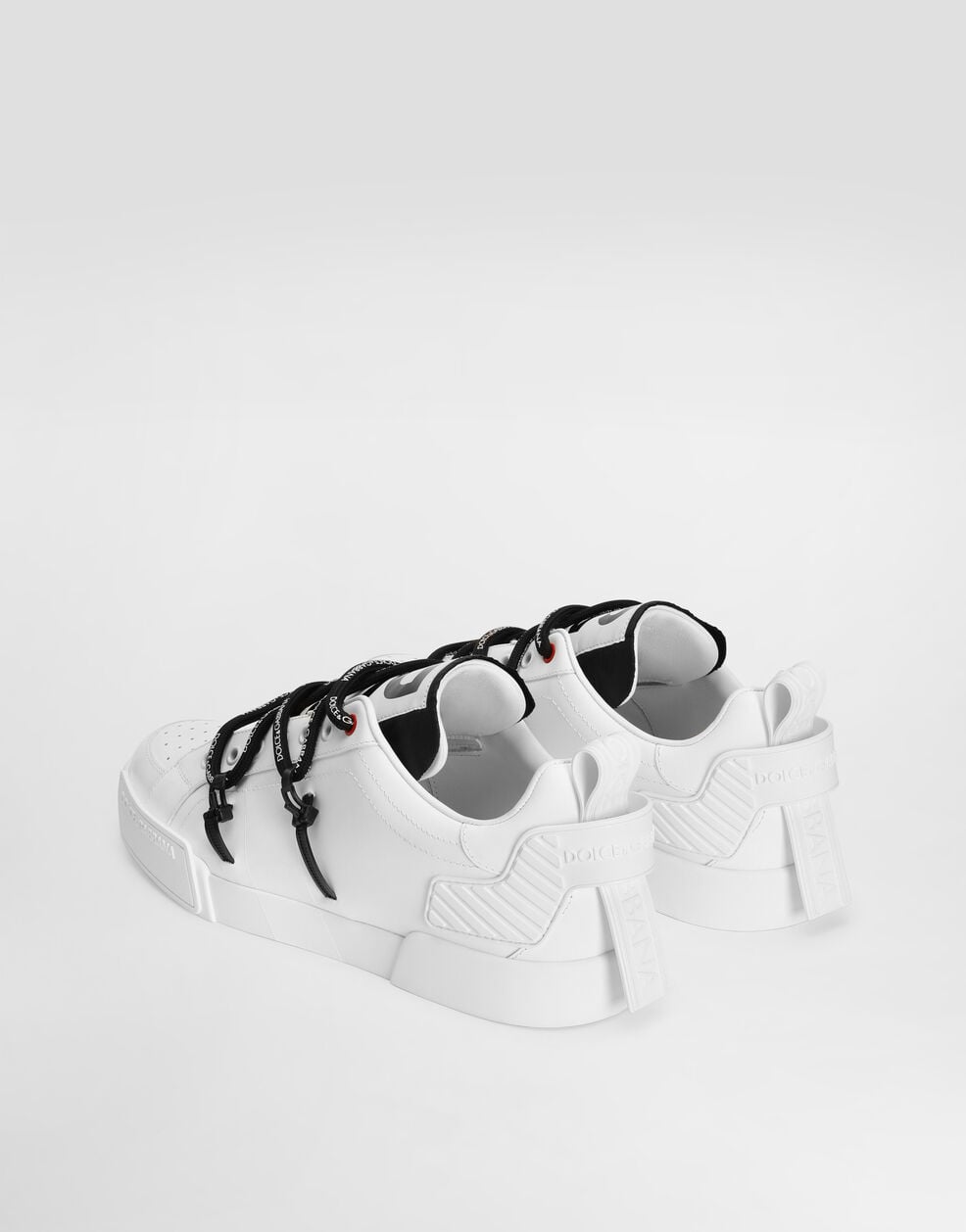 Portofino Men's Sneakers in Calfskin and Patent Leather Multicolor