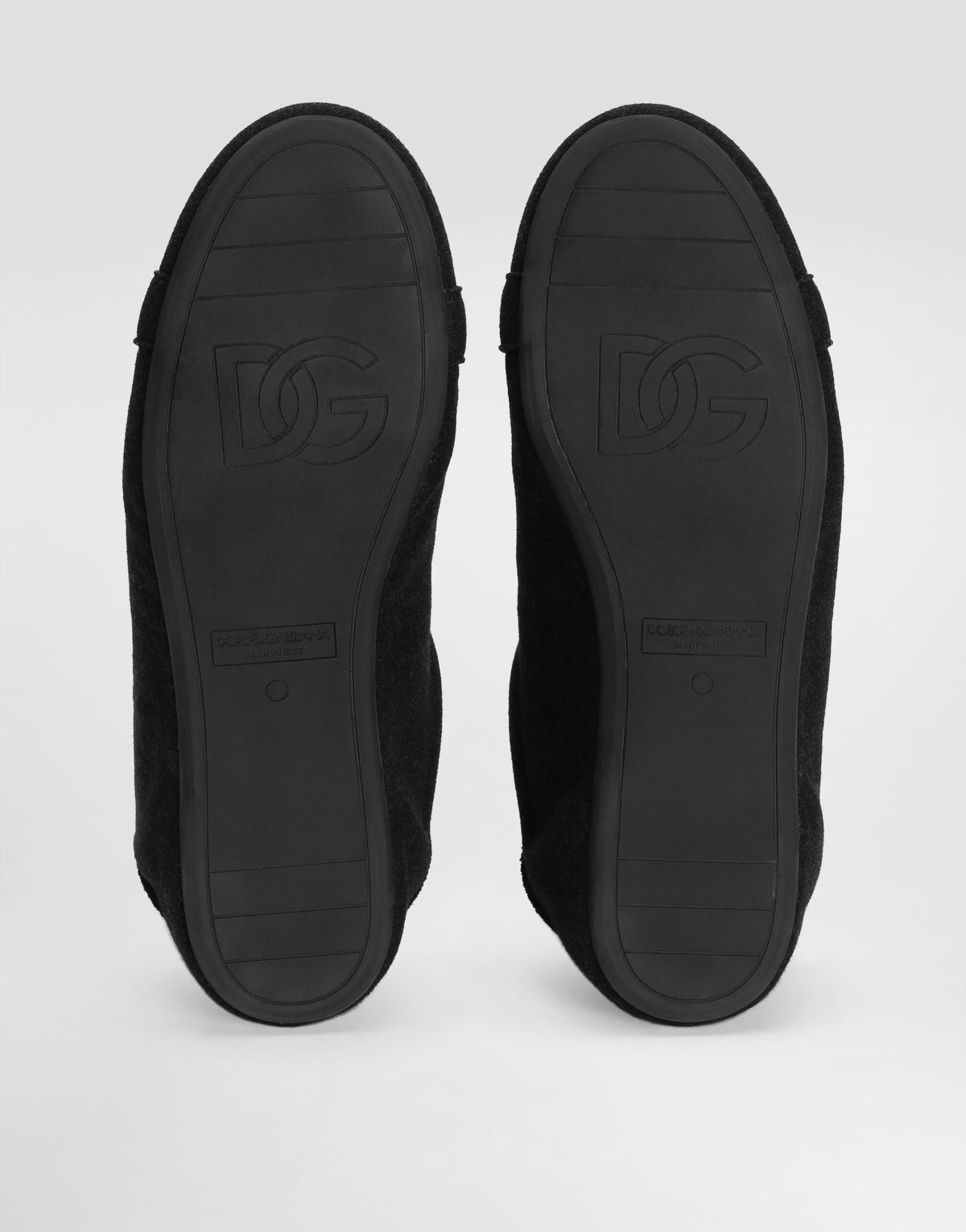 Portofino Soft Men's Sneakers Split Leather Black