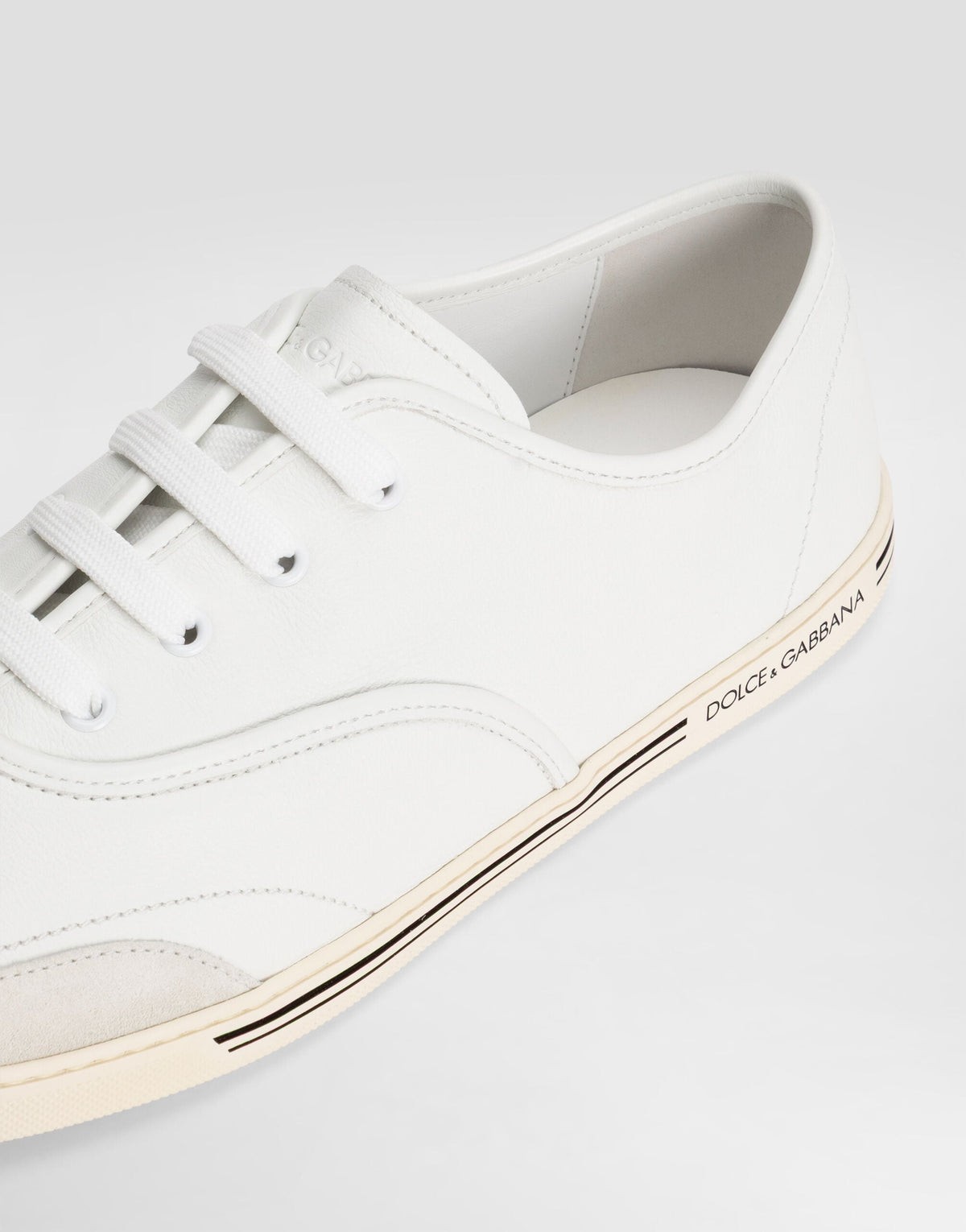 Saint Tropez Men's Calfskin Sneakers White