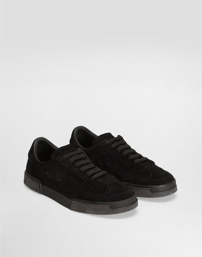 Portofino Yacht Suede Sneakers Black
