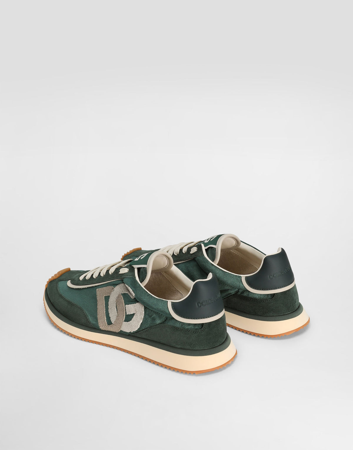 DG Cushion Men's Sneakers Velvet Calfskin Multicolor